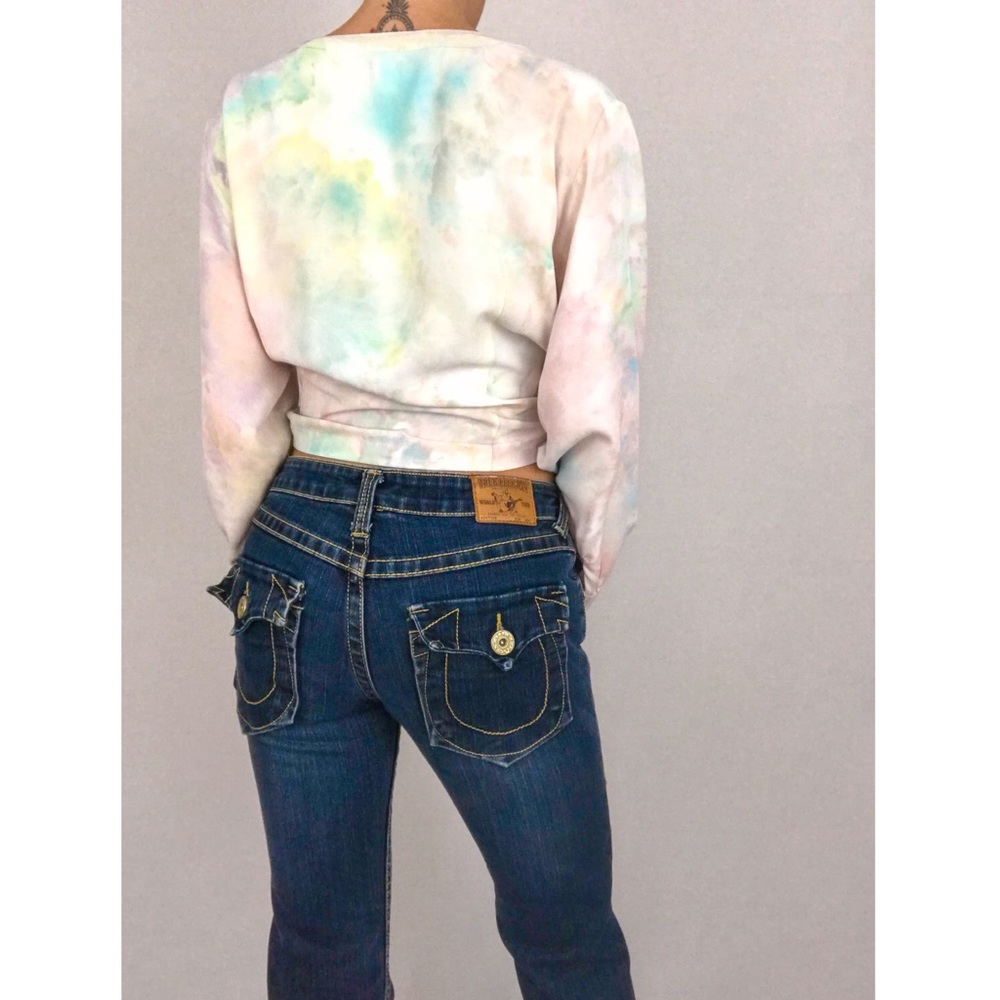 Vintage 💫 Hand-Dyed Blouse in Dreaming - Picture 9 of 15